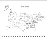 United States Map, Jasper County 1985